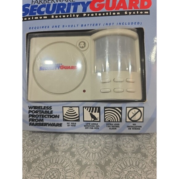 Farberware Security Guard Wireless Portable Home Security System Alarm - Picture 2 of 5